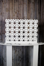 Load image into Gallery viewer, Cupcake Wall Cup Cake Wall Cupcake Stand Made from white waterproof plastic. Various Sizes Freestanding