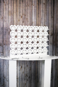 Cupcake Wall Cup Cake Wall Cupcake Stand Made from white waterproof plastic. Various Sizes Freestanding