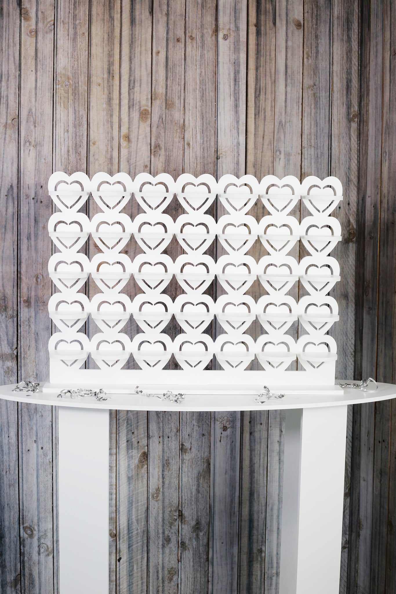Cupcake Wall Cup Cake Wall Cupcake Stand Made from white