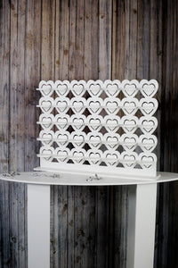 Cupcake Wall Cup Cake Wall Cupcake Stand Made from white waterproof plastic. Various Sizes Freestanding