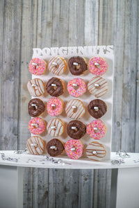 Doughnut Wall Donut Wall White. Holds 20-40 Donuts. 42-60cm. Various Sizes Available