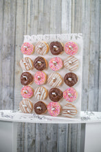 Load image into Gallery viewer, Doughnut Wall Donut Wall White. Holds 20-40 Donuts. 42-60cm. Various Sizes Available