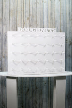 Load image into Gallery viewer, Doughnut Wall Donut Wall White. Holds 35-70 Donuts. 71x53cm Holds 35-70 Donuts