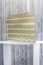 Load image into Gallery viewer, Donut Wall, Doughnut Wall, Candy Cart 73cm x 55cm Brushed Gold Aluminium Various Sizes Available Freestanding