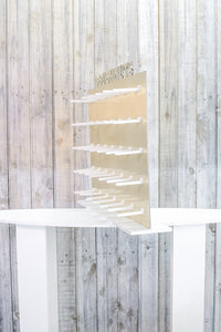 Donut Wall, Doughnut Wall, Candy Cart 73cm x 55cm Brushed Gold Aluminium Various Sizes Available Freestanding
