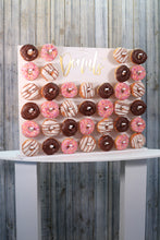Load image into Gallery viewer, Doughnut Wall Donut Wall White. Holds 36-72 Donuts. 71x58cm Holds 36-72 Donuts