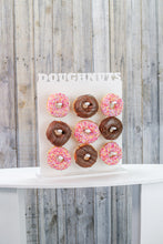 Load image into Gallery viewer, Doughnut Wall Donut Wall White. Holds 20-40 Donuts. 42-60cm. Various Sizes Available