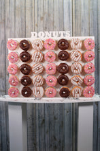Load image into Gallery viewer, Donut Wall, Doughnut Wall Holds 35-70 Donuts 7cm x 53cm Freestanding