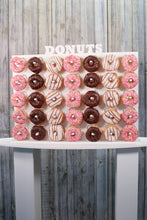Load image into Gallery viewer, Donut Wall, Doughnut Wall Holds 35-70 Donuts 7cm x 53cm Freestanding