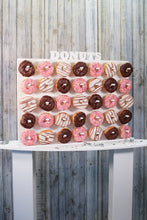 Load image into Gallery viewer, Donut Wall, Doughnut Wall  White Plastic Freestanding