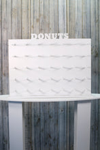 Load image into Gallery viewer, Donut Wall, Doughnut Wall  White Plastic Freestanding