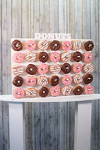 Load image into Gallery viewer, Donut Wall, Doughnut Wall  White Plastic Freestanding