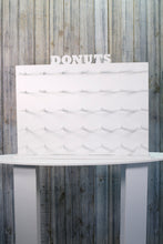 Load image into Gallery viewer, Donut Wall, Doughnut Wall  White Plastic Freestanding