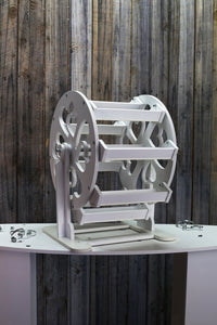 Ferris Wheel Candy Cart 10mm White Plastic, Various Size Options 30cm - 90cm Waterproof Plastic. Freestanding