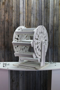 Ferris Wheel Candy Cart 10mm White Plastic, Various Size Options 30cm - 90cm Waterproof Plastic. Freestanding