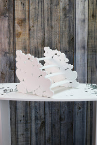 Lollipop Stand Candy Pop Stand Cake Pop Stand, Candy Cart White 10mm Waterproof Plastic Various Sizes