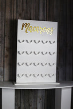 Load image into Gallery viewer, Macaron wall Macaron Display stand. Holds 20 Macarons. 42cmx65cm Holds 20 Macarons White waterproof plastic 10mm