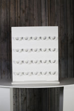 Load image into Gallery viewer, Macaron wall Macaron Display stand. Holds 20 Macarons. 42cmx49cm Holds 20 Macarons White waterproof plastic 10mm