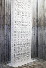 Load image into Gallery viewer, Champagne Wall, Prosecco Wall 1.9m Tall, Holds 48 Glasses. Freestanding. White Plastic. LV