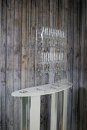 Bubbles Wall, Prosecco Wall, Champagne Wall, Freestanding. Clear acrylic. Various Size Options