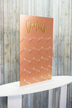 Load image into Gallery viewer, Rose Gold Donut Wall, with Gold Donut Text. Various sizes available