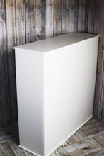 Load image into Gallery viewer, Sweet Table, Dessert Table, 3ft x 3ft x 1ft White waterproof plastic Freestanding Display Table, Sweet Cart Rectangular Other sizes available